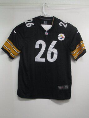 Nike Pittsburgh Steelers LeVeon Bell Jersey Adult Large Black Yellow #26 NFL